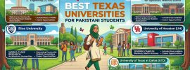 Best Texas Universities for Pakistani Students