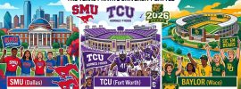 SMU vs TCU vs Baylor